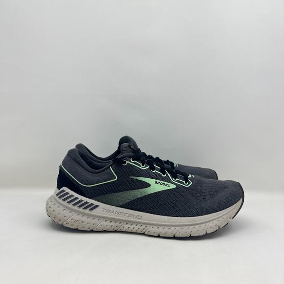 Brooks Transcend 7 Gray Mint Green Running Shoes 1203191B082 Women's Size 8 - Picture 1 of 14